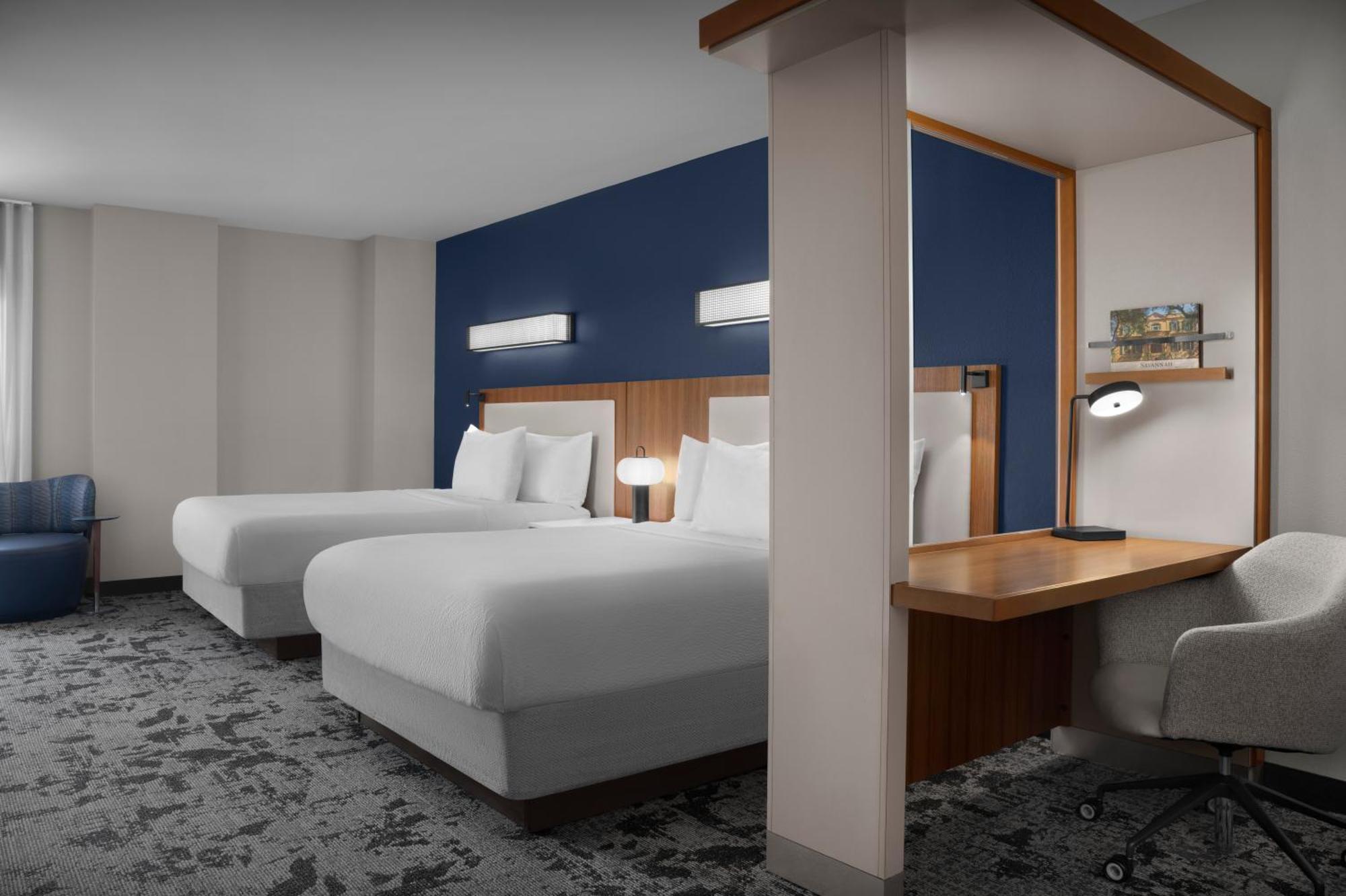 Springhill Suites By Marriott Savannah Downtown Historic District Номер фото